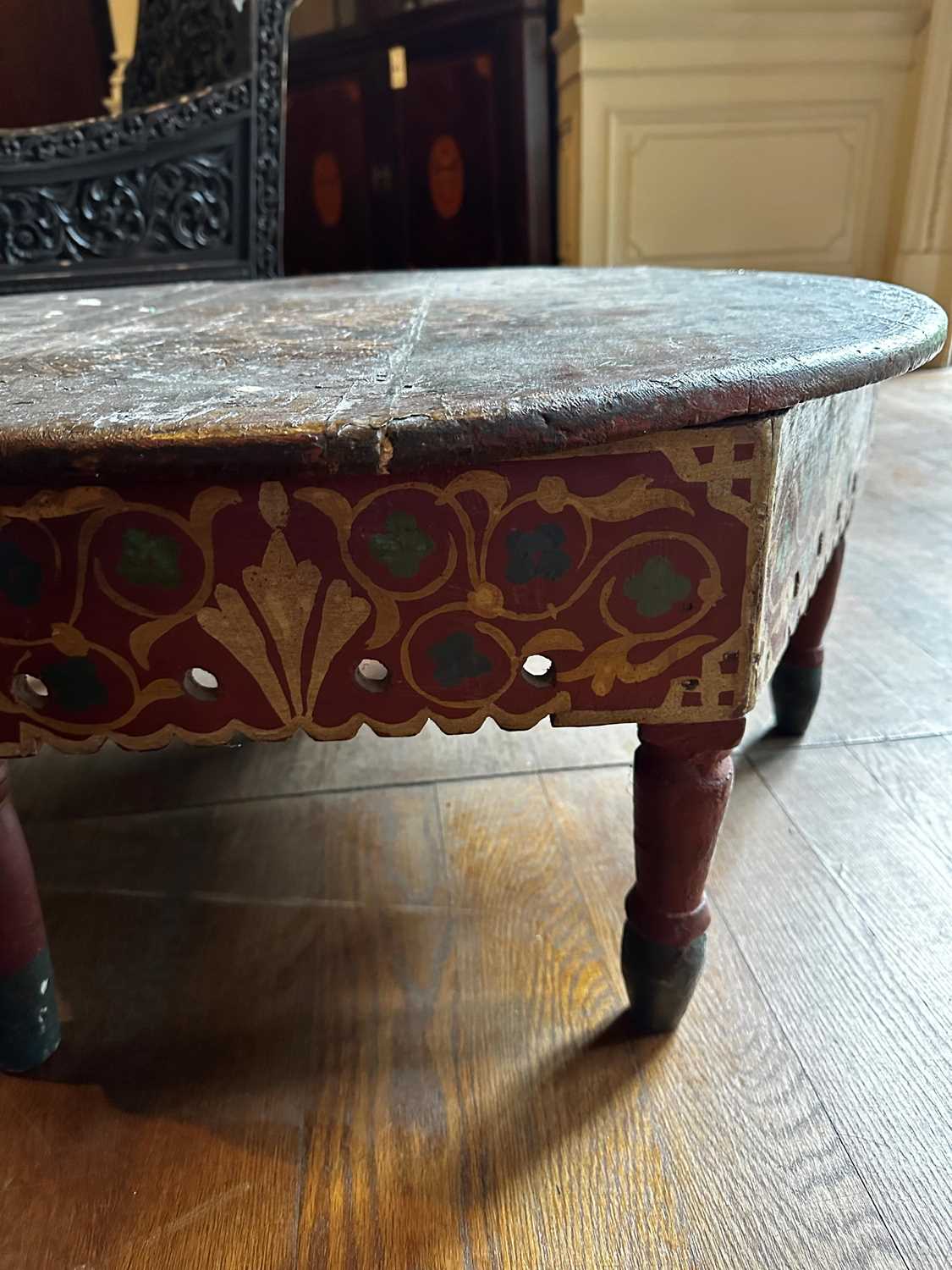 A painted table, - Image 10 of 38