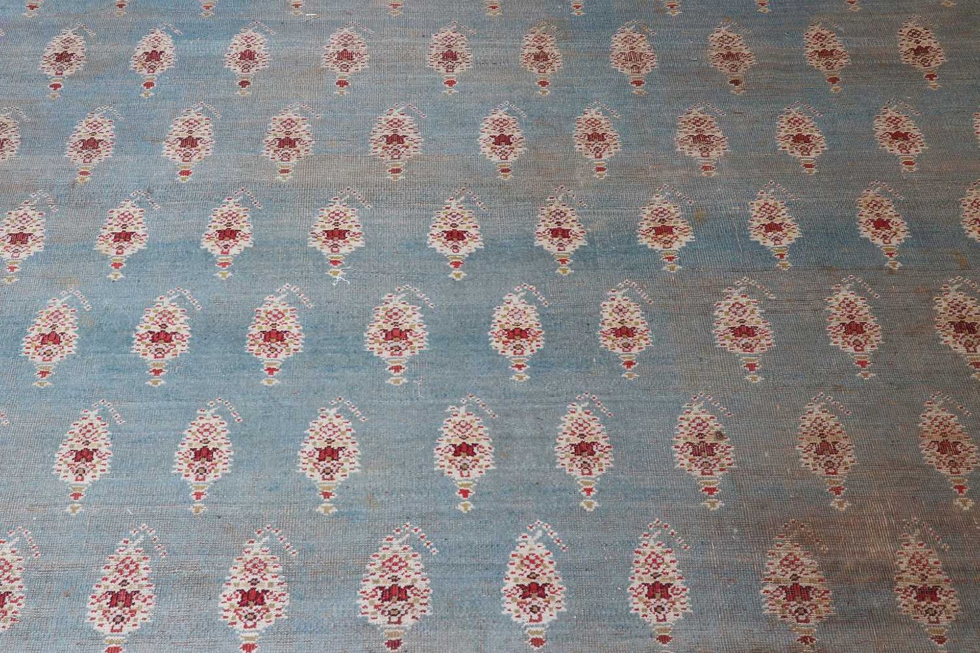☘ A large blue Amritsar carpet, - Image 7 of 38