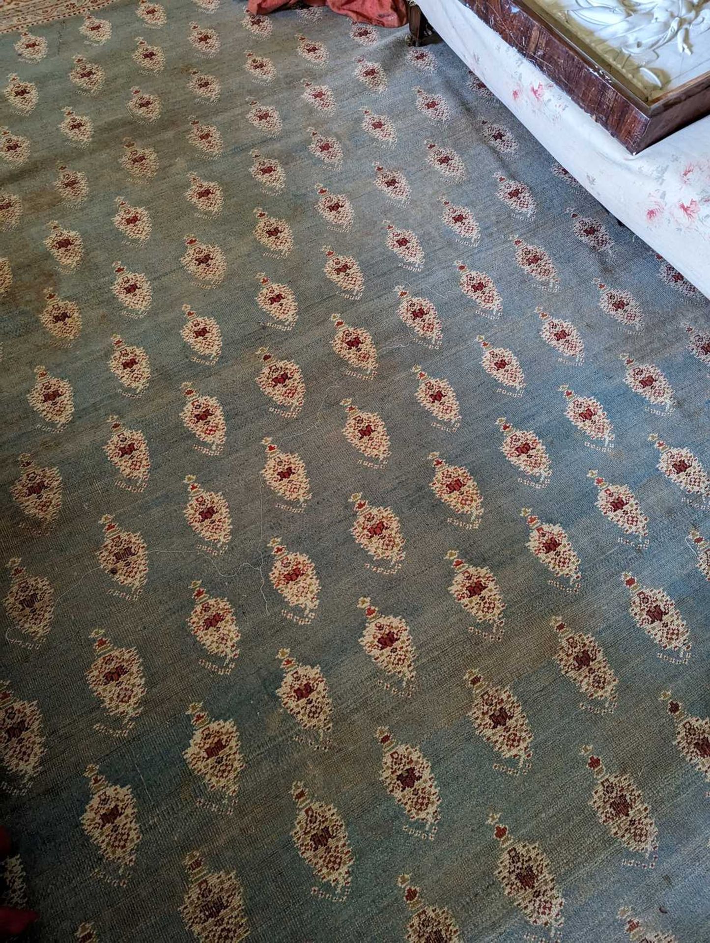 ☘ A large blue Amritsar carpet, - Image 35 of 38
