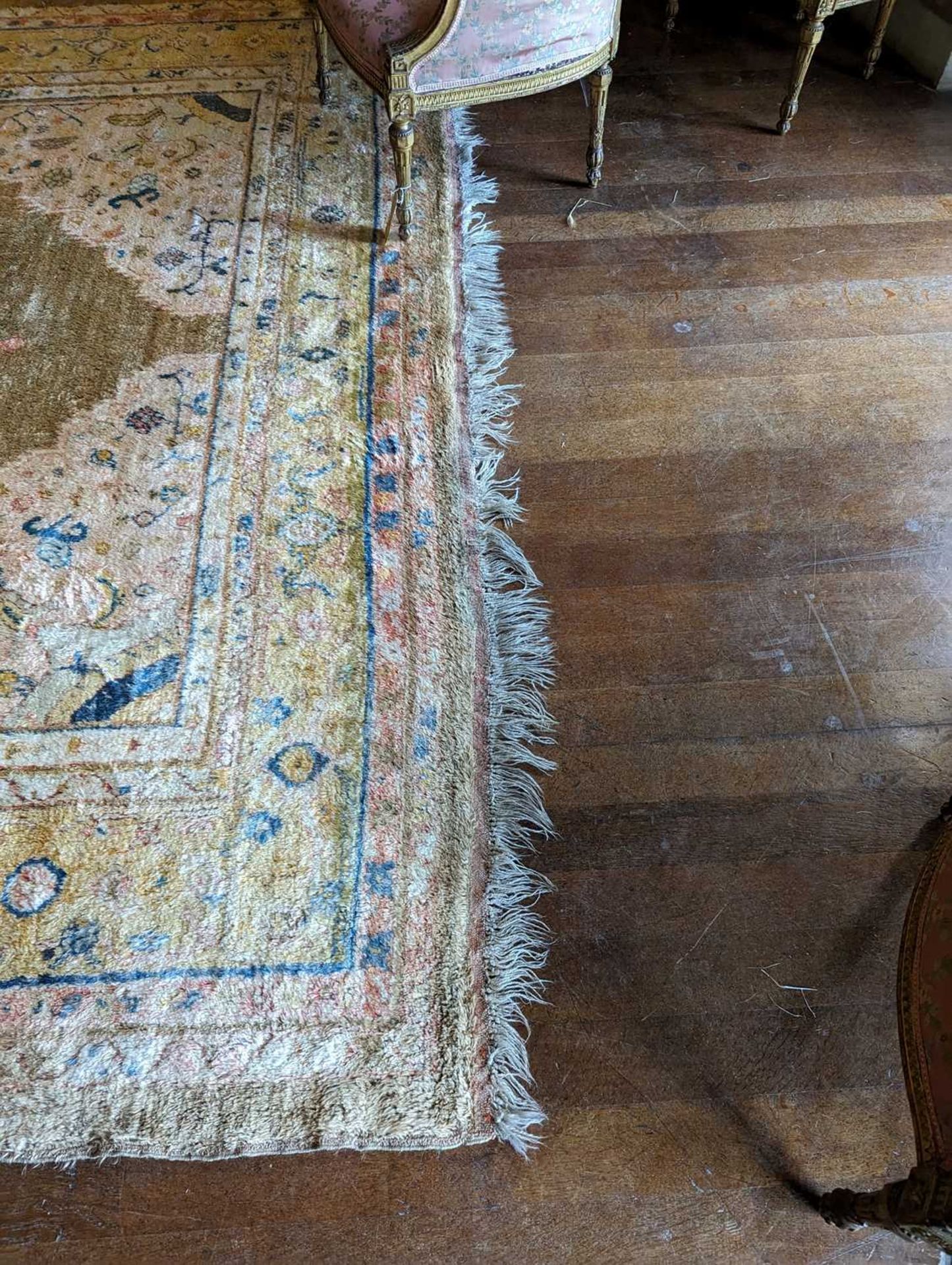 ☘ A Kurdish wool carpet, - Image 46 of 48