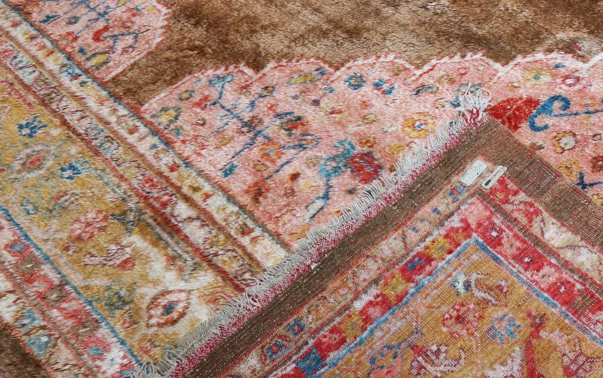 ☘ A Kurdish wool carpet, - Image 4 of 48