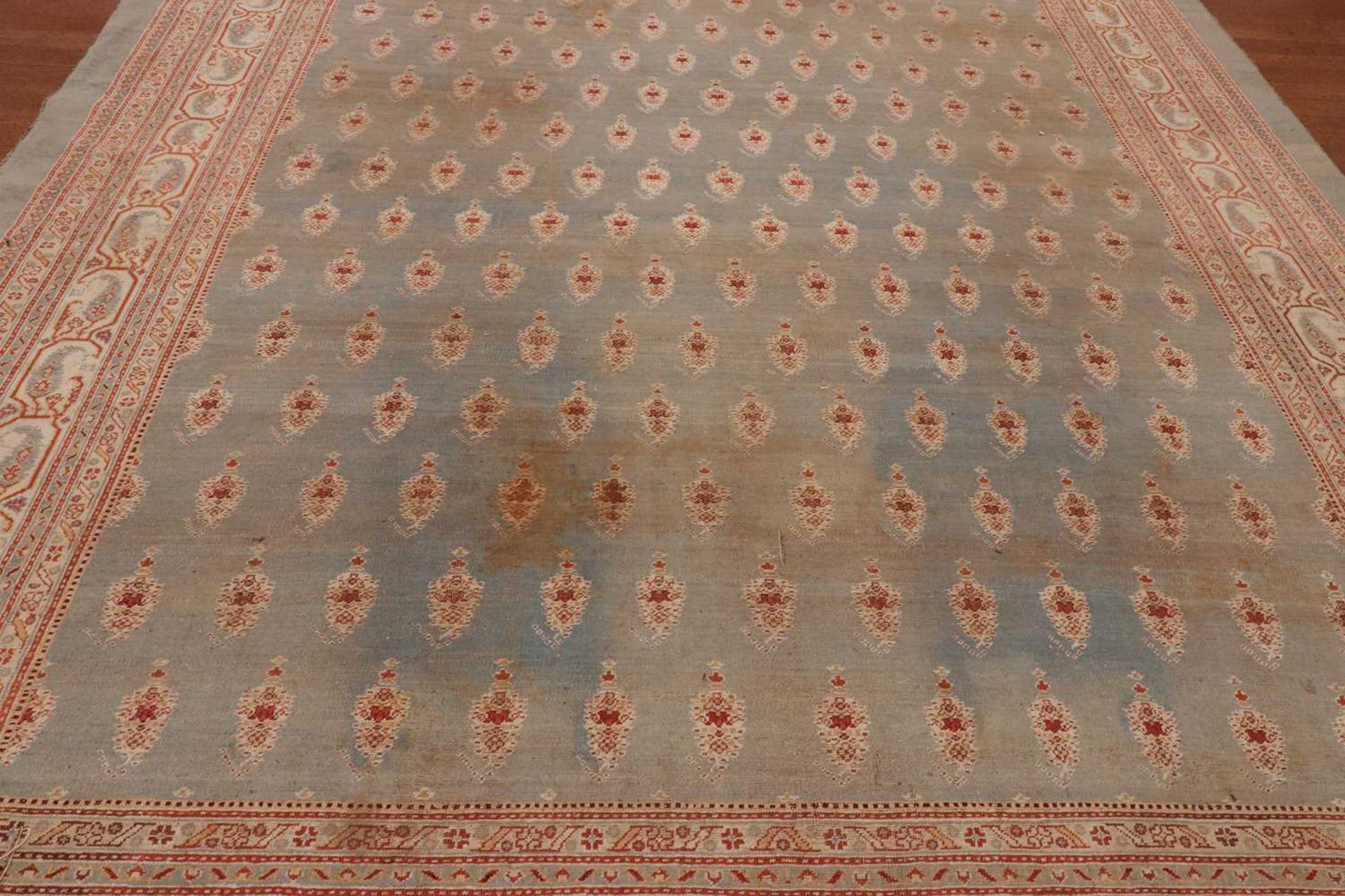 ☘ A large blue Amritsar carpet, - Image 14 of 38
