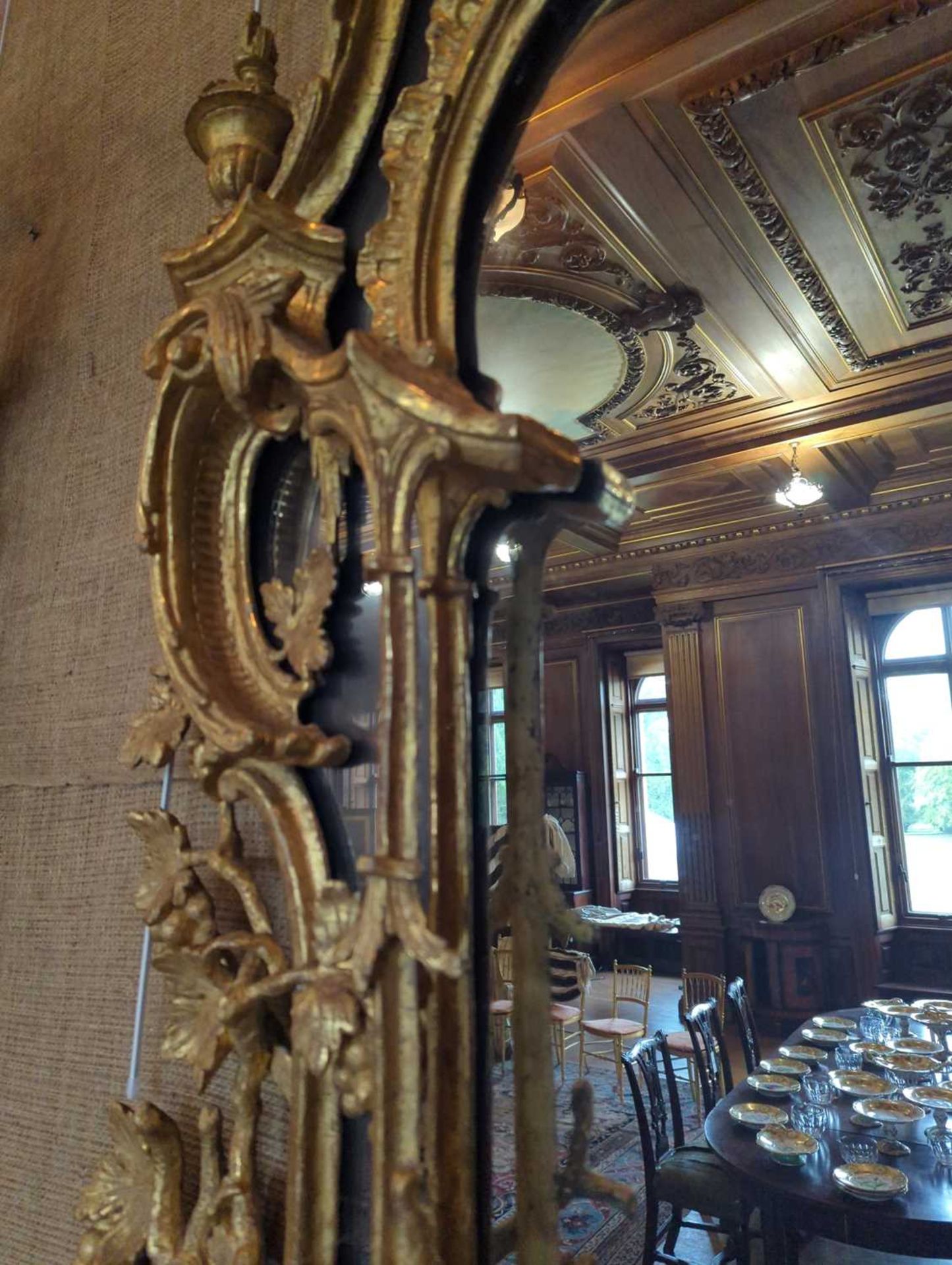 ☘ A George III giltwood mirror, - Image 15 of 17