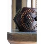 ☘ A Wheatstone forty-eight-button concertina,