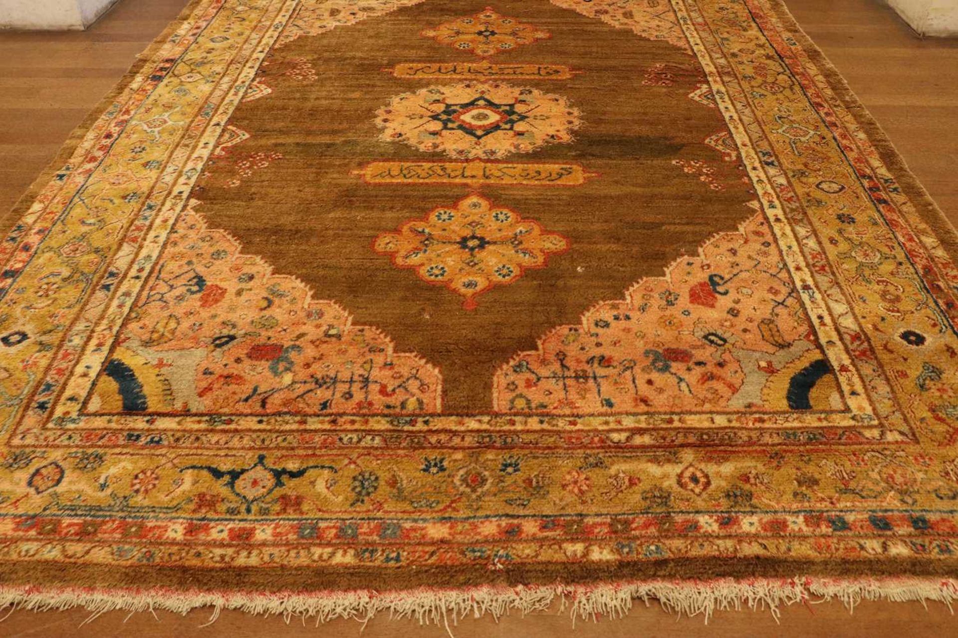 ☘ A Kurdish wool carpet, - Image 26 of 48