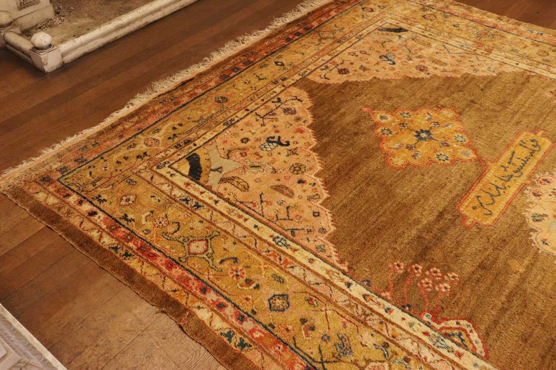 ☘ A Kurdish wool carpet, - Image 28 of 48
