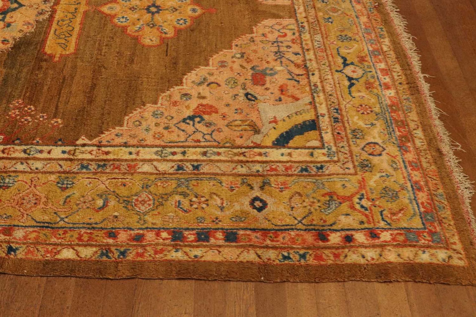 ☘ A Kurdish wool carpet, - Image 19 of 48