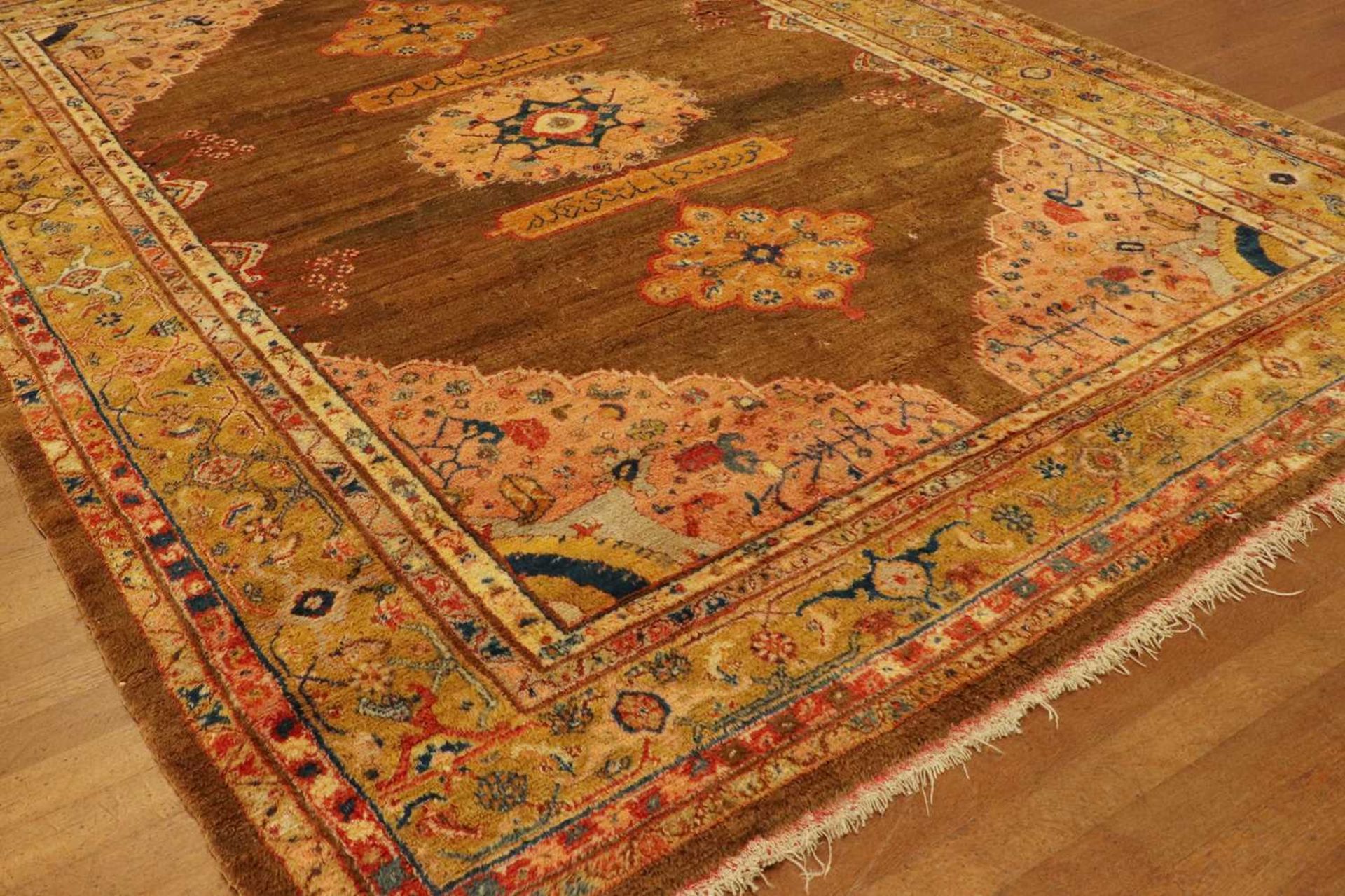 ☘ A Kurdish wool carpet, - Image 30 of 48