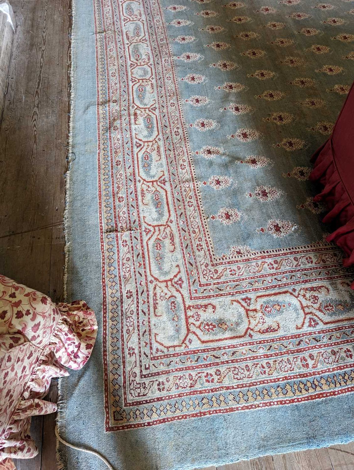 ☘ A large blue Amritsar carpet, - Image 36 of 38