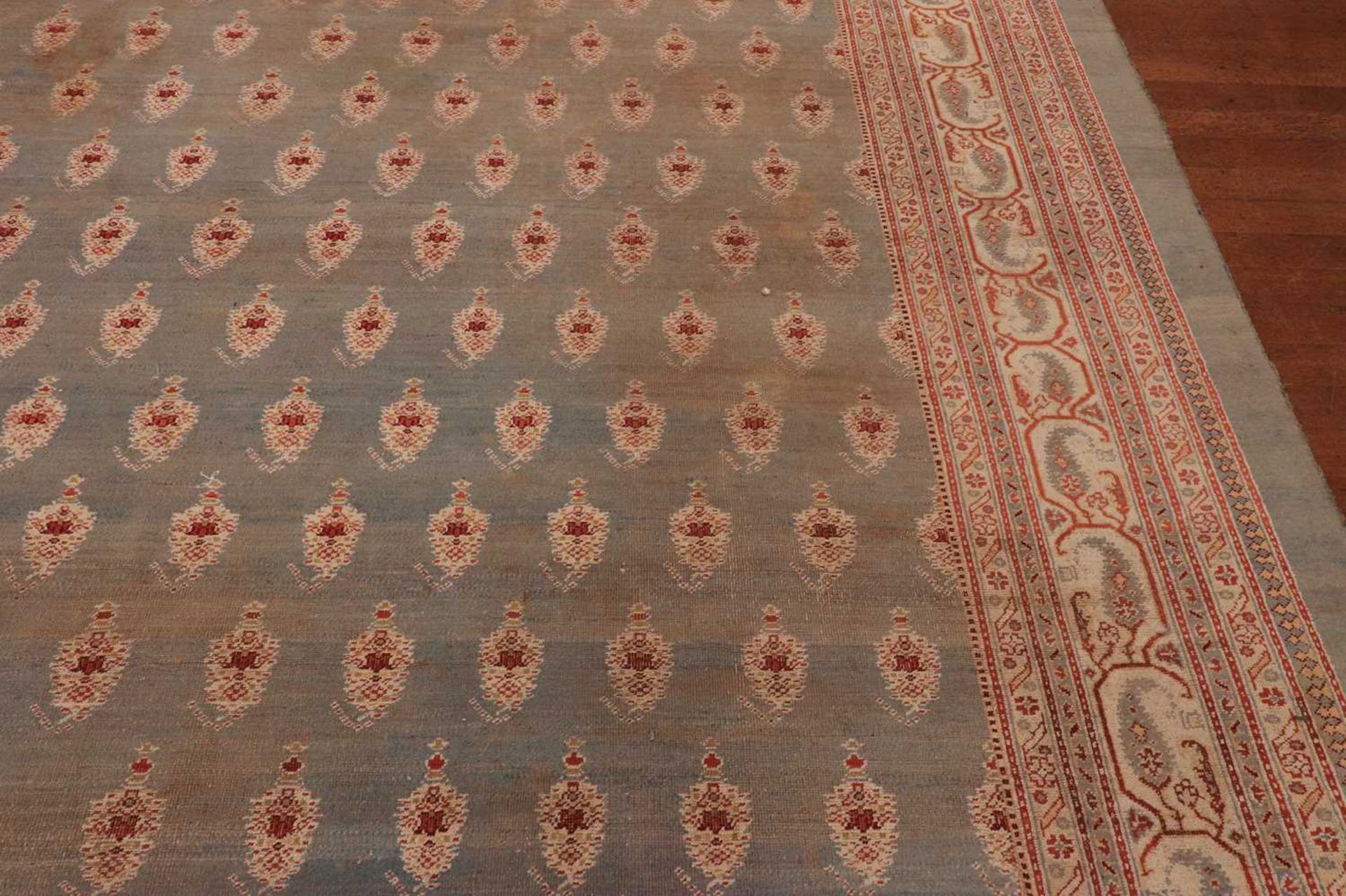 ☘ A large blue Amritsar carpet, - Image 20 of 38