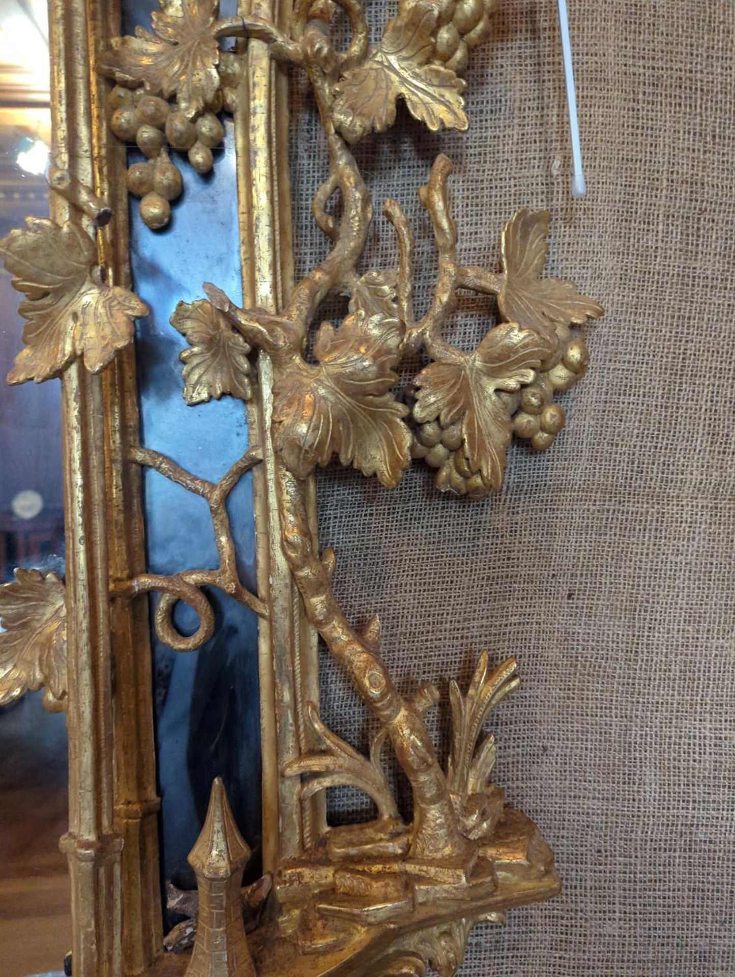 ☘ A George III giltwood mirror, - Image 16 of 17