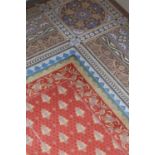 ☘ A Wilton wool carpet,