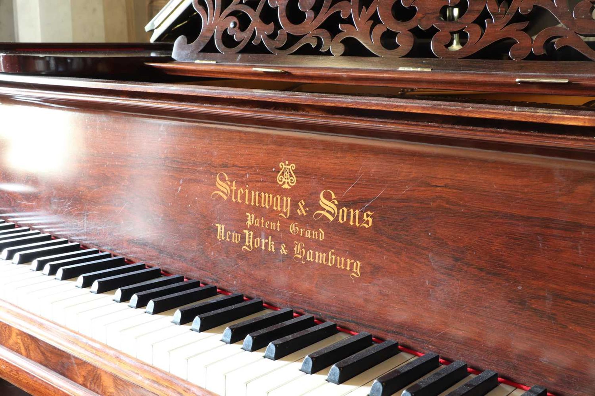 ☘ A Steinway & Sons 9ft 'Model D' concert grand piano, - Image 5 of 20
