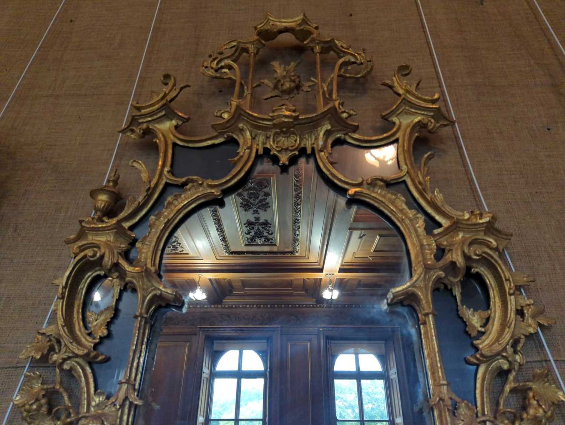☘ A George III giltwood mirror, - Image 17 of 17