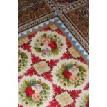 ☘ A French needlepoint carpet,