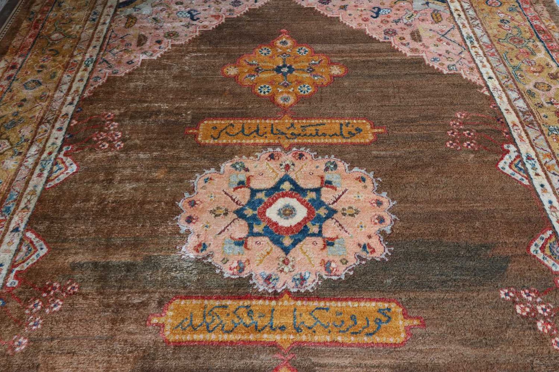 ☘ A Kurdish wool carpet, - Image 11 of 48