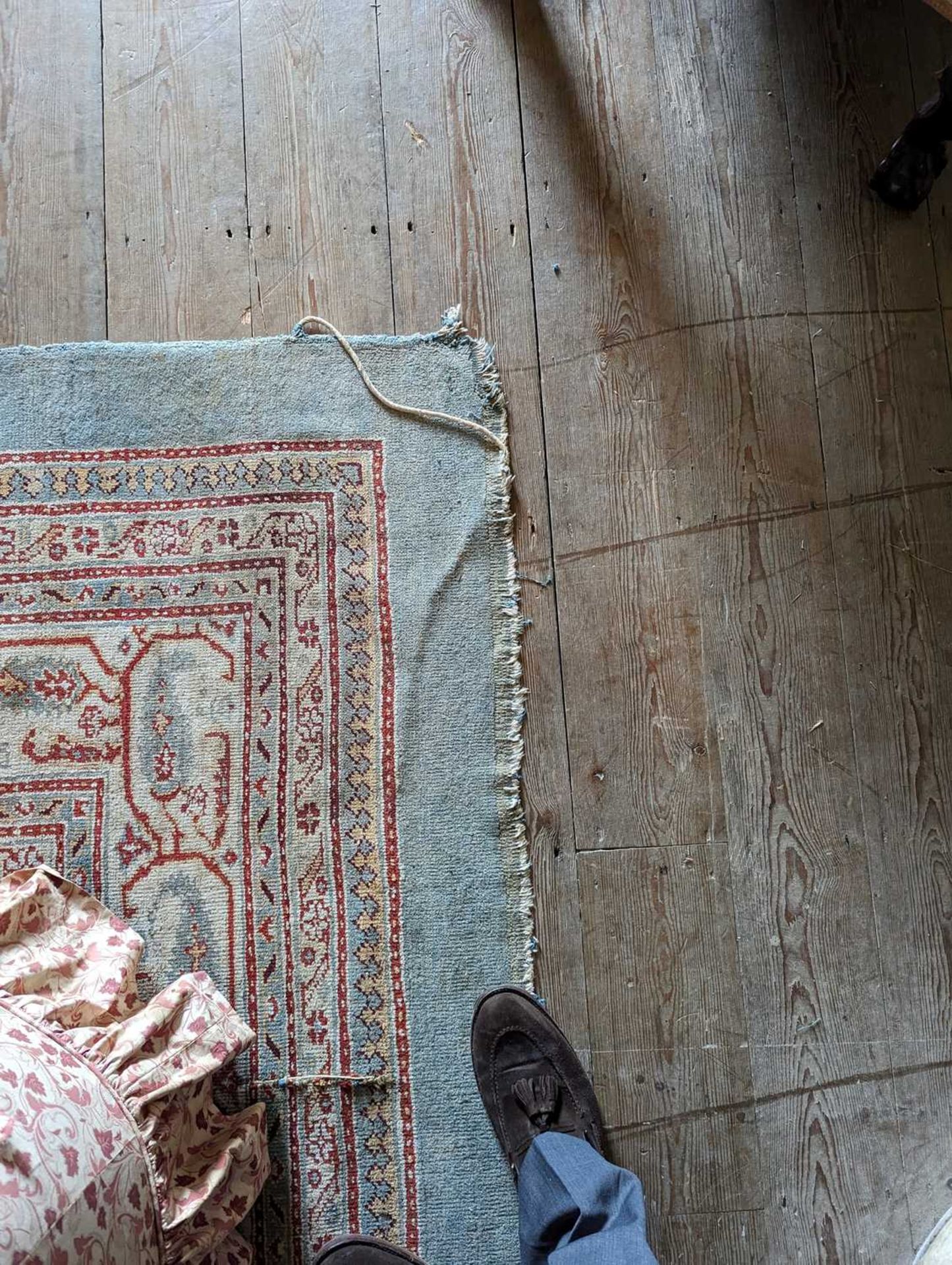 ☘ A large blue Amritsar carpet, - Image 28 of 38