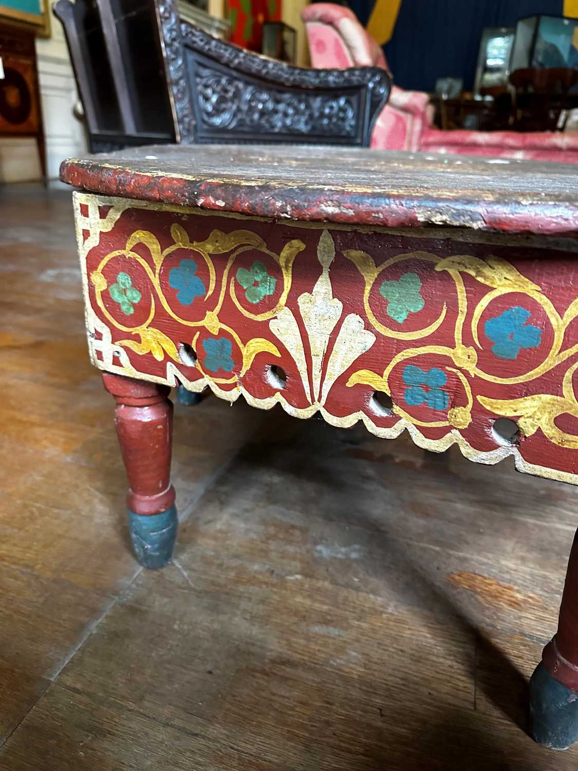 A painted table, - Image 13 of 38