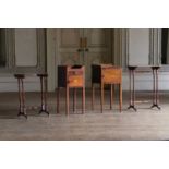☘ A Regency mahogany and inlaid quartetto table,