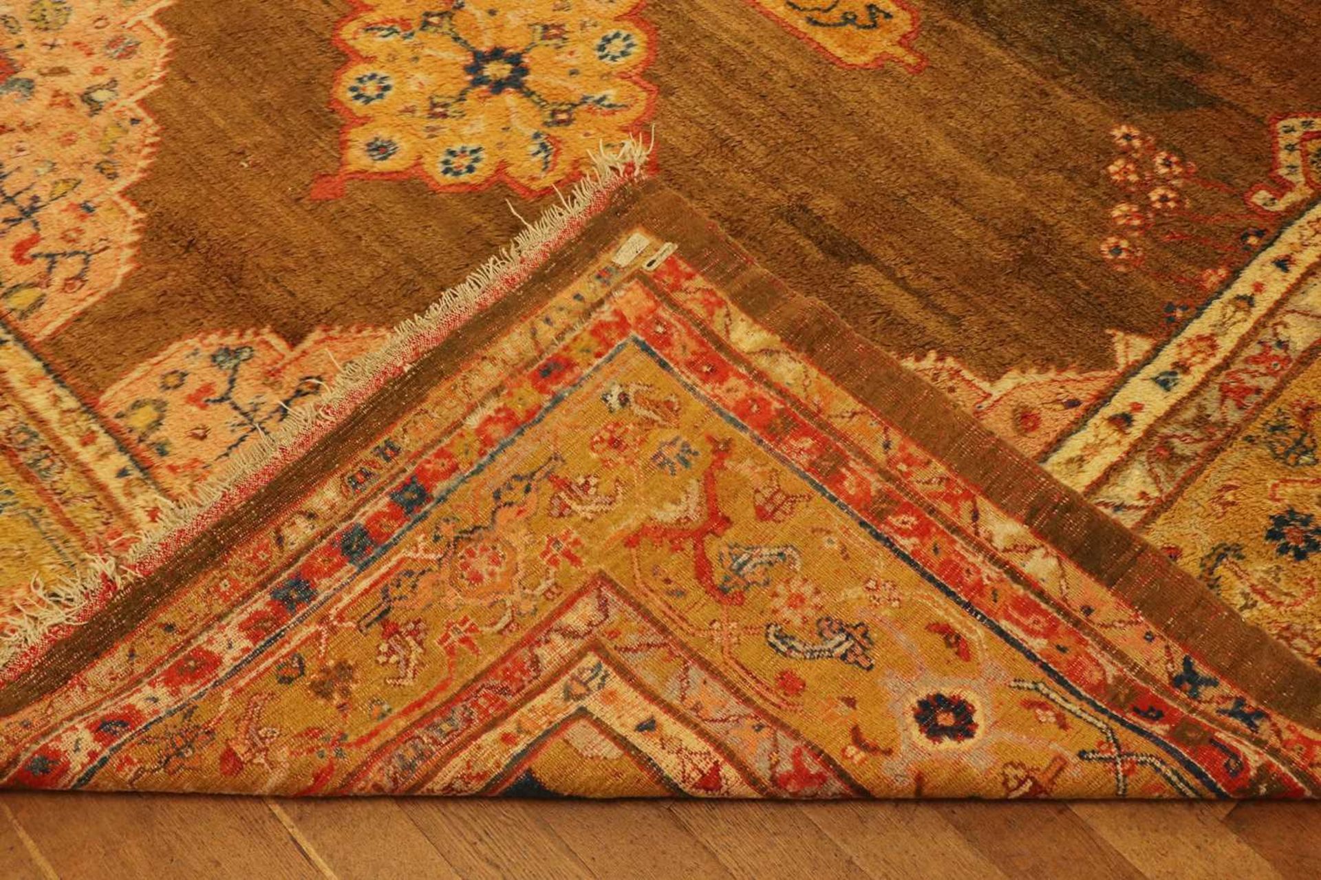 ☘ A Kurdish wool carpet, - Image 31 of 48