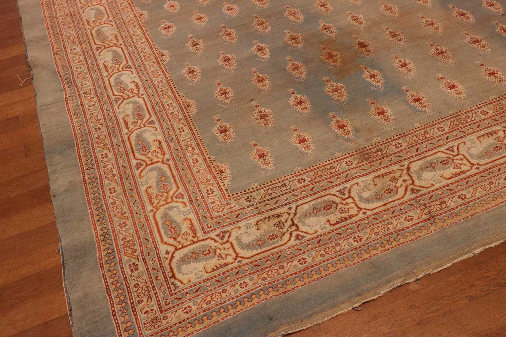 ☘ A large blue Amritsar carpet, - Image 13 of 38