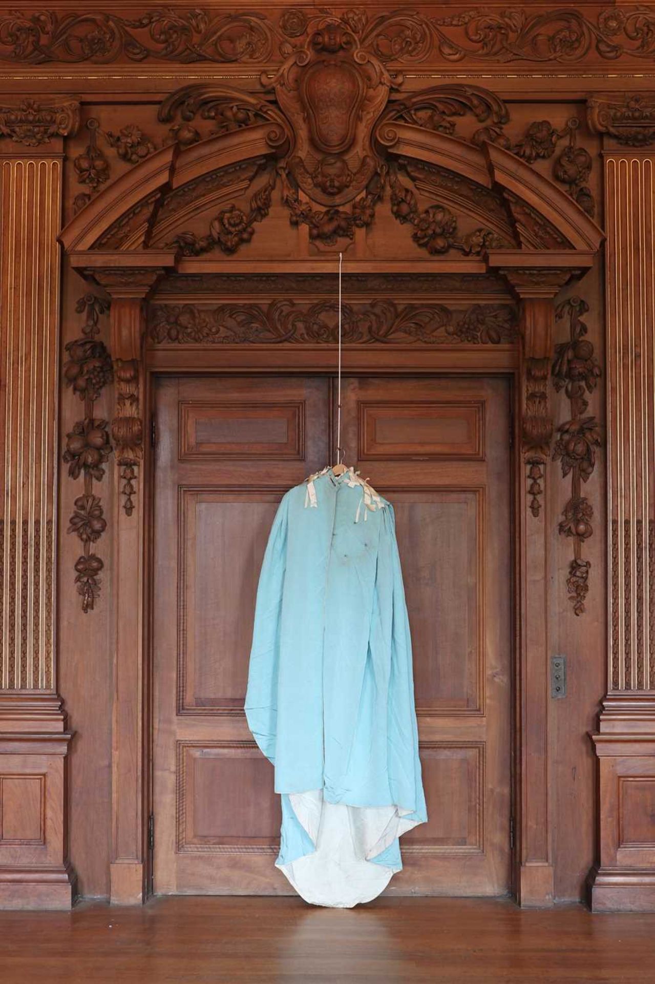 ☘ A ceremonial robe of the Grand Order of the Knights of St Patrick,