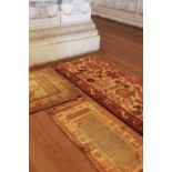 ☘ A group of three rugs,