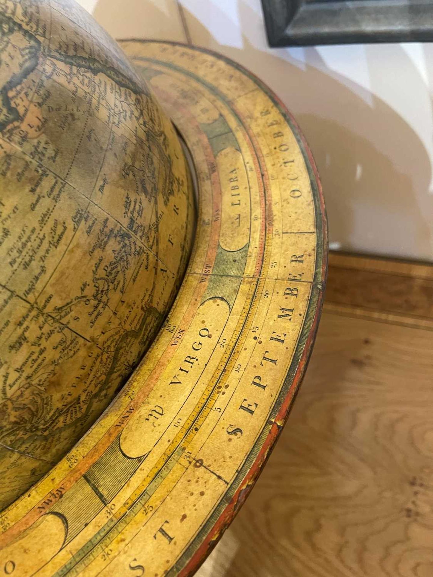 A pair of terrestrial and celestial library globes by J & W Cary, - Bild 19 aus 34