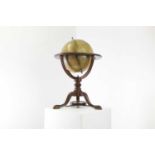 A 12-inch Phillips terrestrial library table globe,