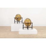 A pair of terrestrial and celestial library globes by J & W Cary,