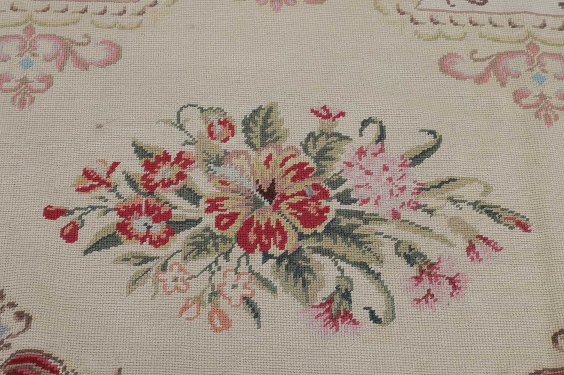 A Regency-style needlepoint carpet, - Image 2 of 3