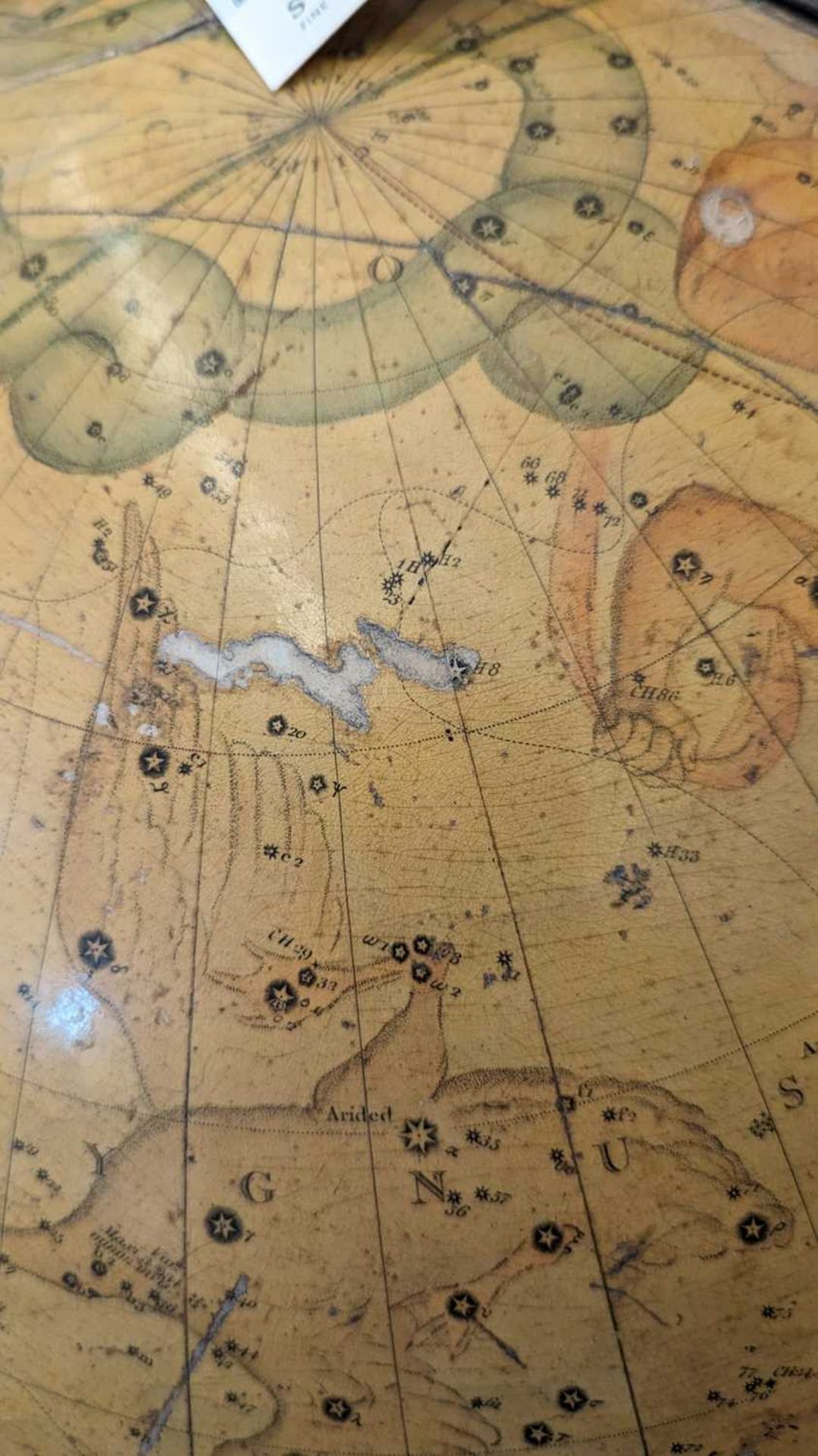 A large celestial library globe by J & W Cary, - Bild 16 aus 84