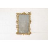 A George III giltwood pier mirror,
