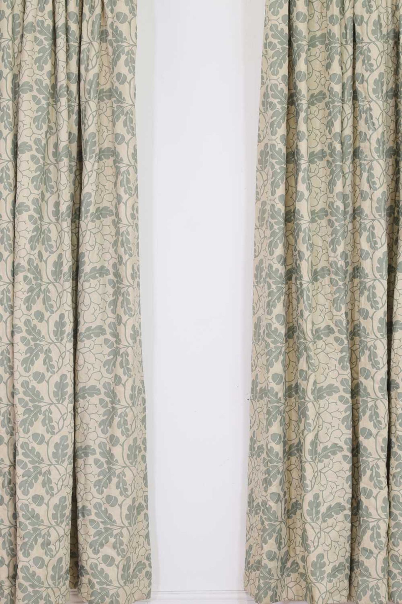 Two pairs of 'Oak Leaves' curtains by Robert Kime, - Image 6 of 14
