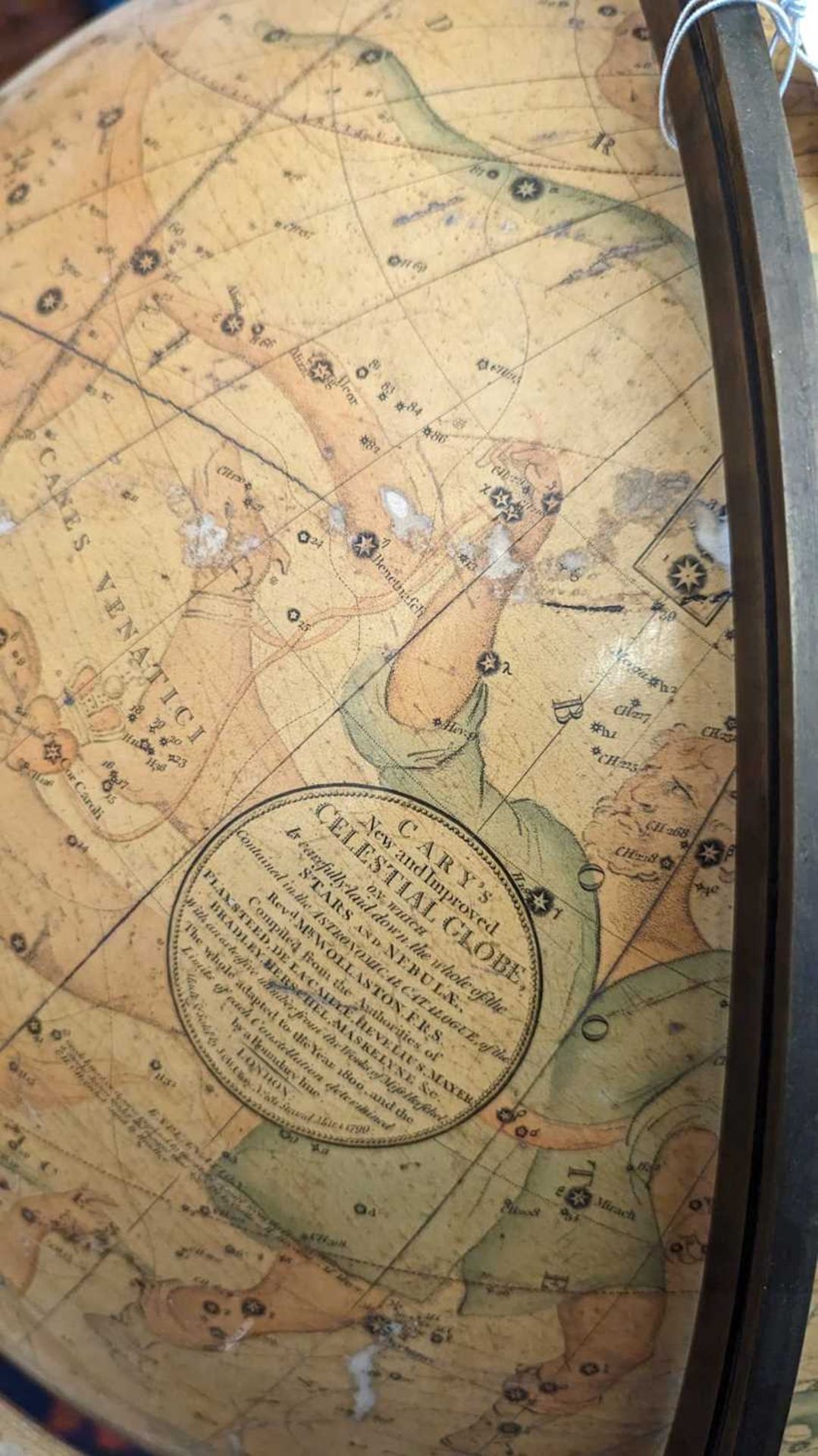 A large celestial library globe by J & W Cary, - Bild 55 aus 84