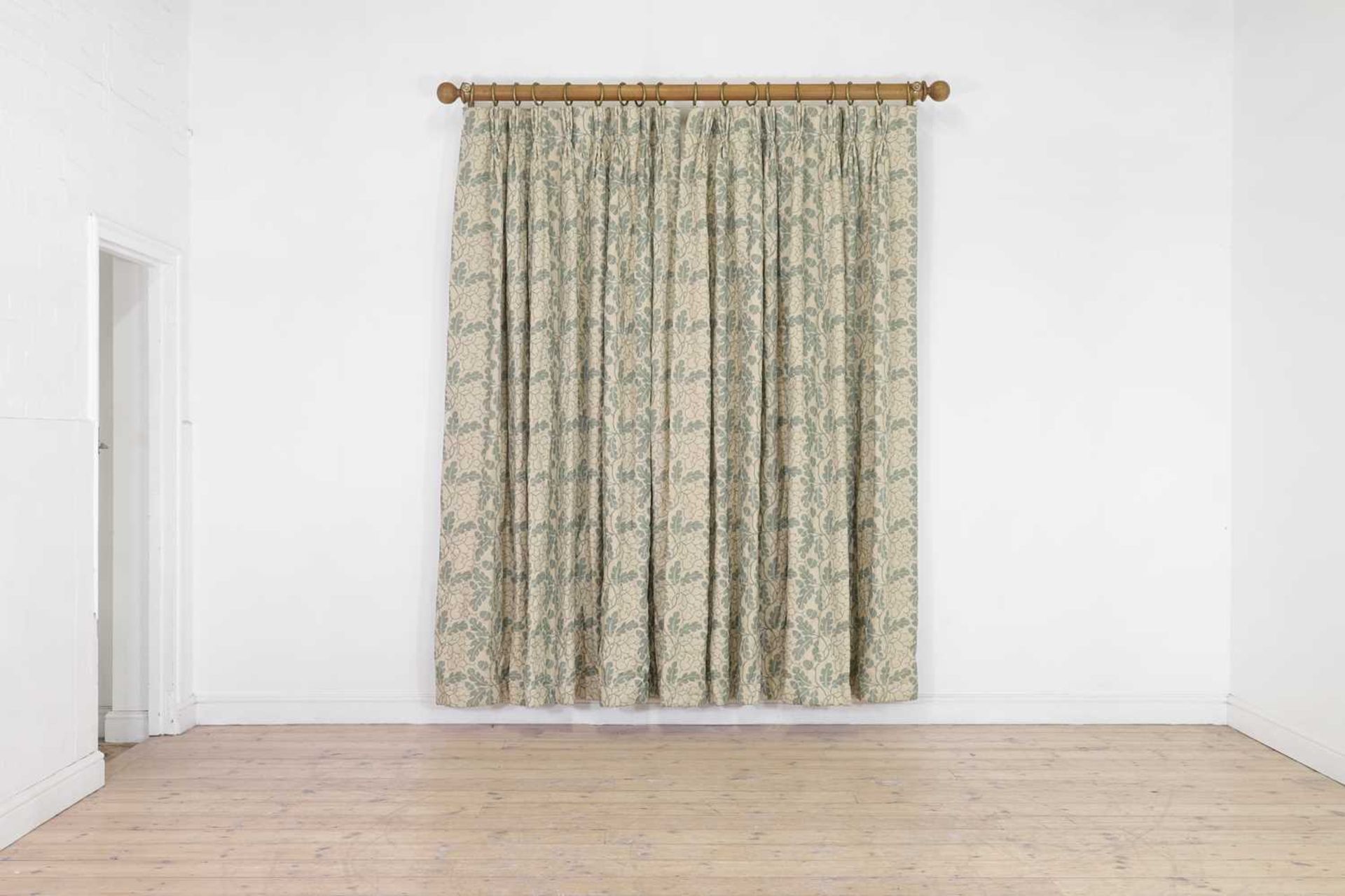 Two pairs of 'Oak Leaves' curtains by Robert Kime, - Image 5 of 14