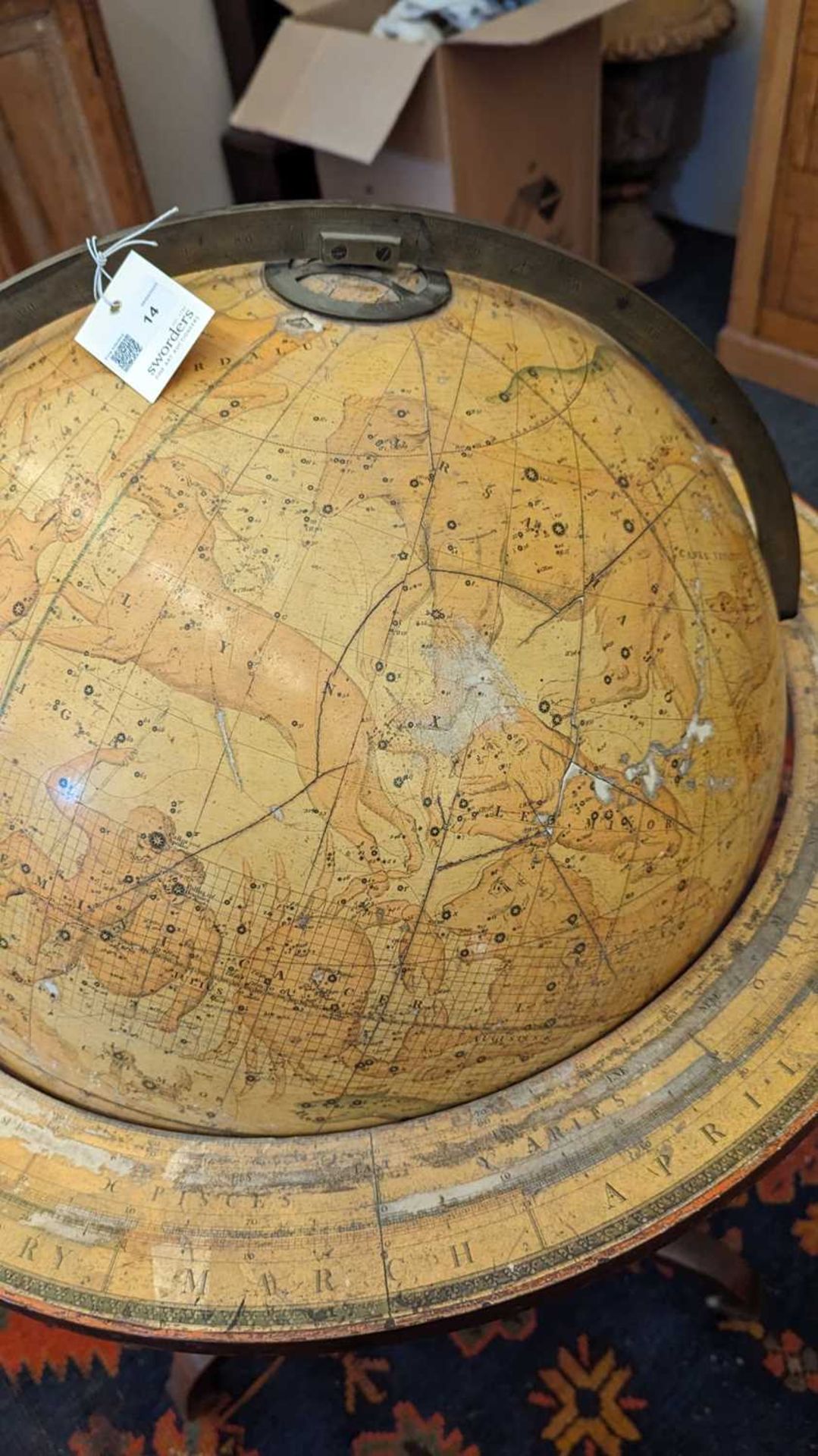 A large celestial library globe by J & W Cary, - Bild 59 aus 84