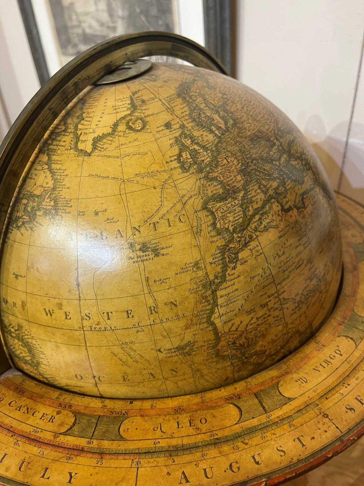 A pair of terrestrial and celestial library globes by J & W Cary, - Bild 18 aus 34