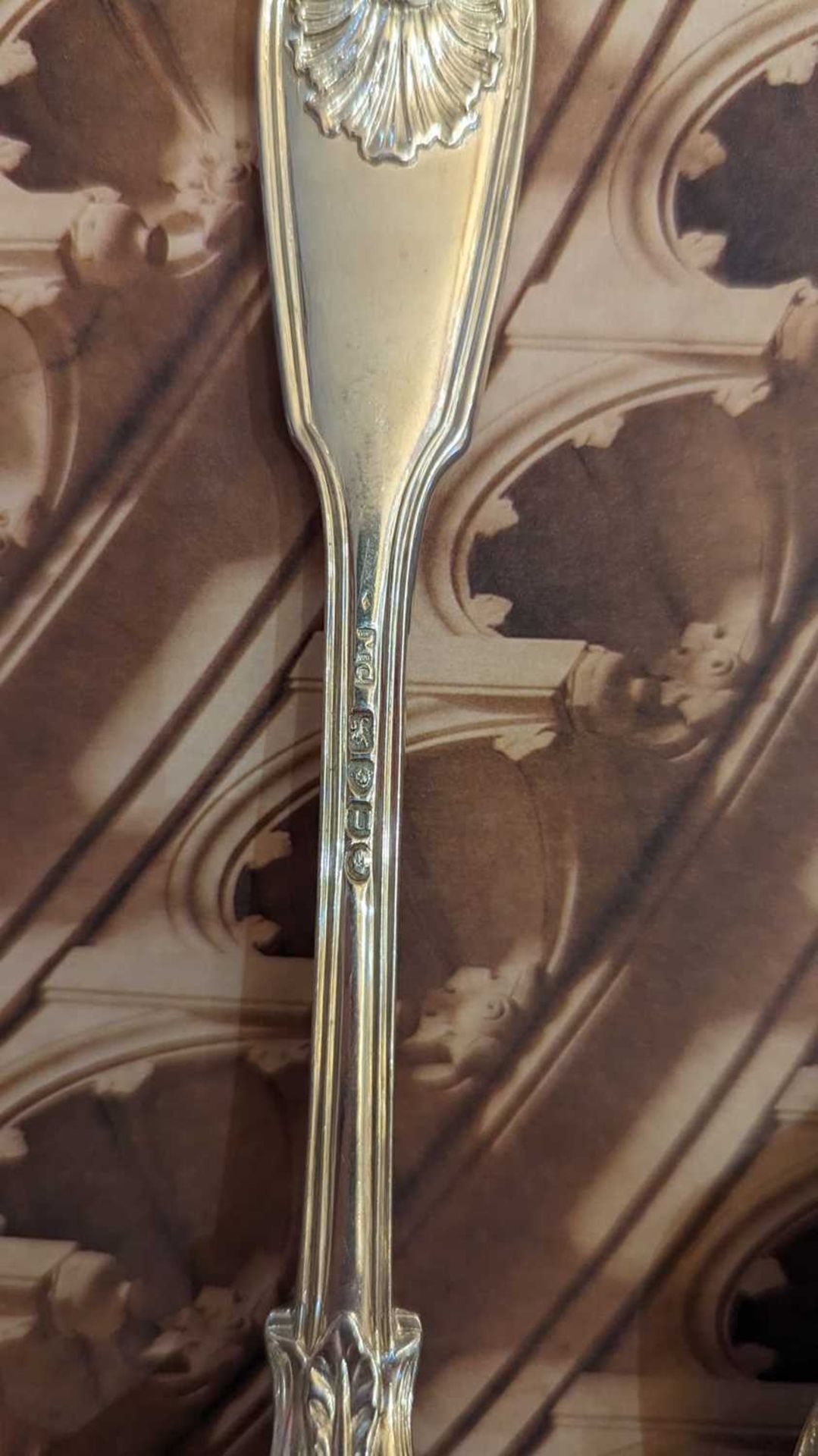 A composed George IV silver flatware service, - Image 46 of 46