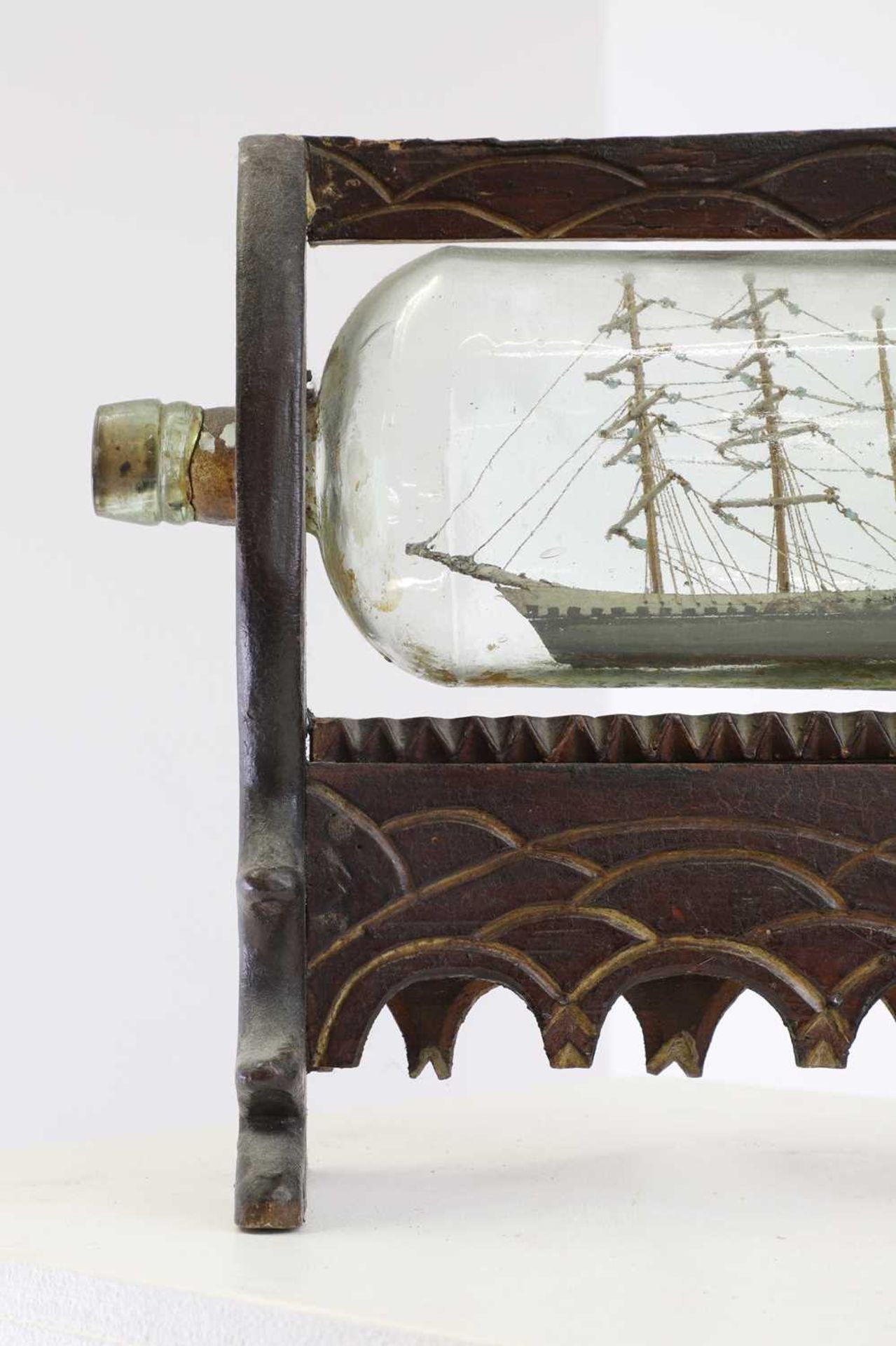 A group of three ships in bottles, - Image 4 of 28