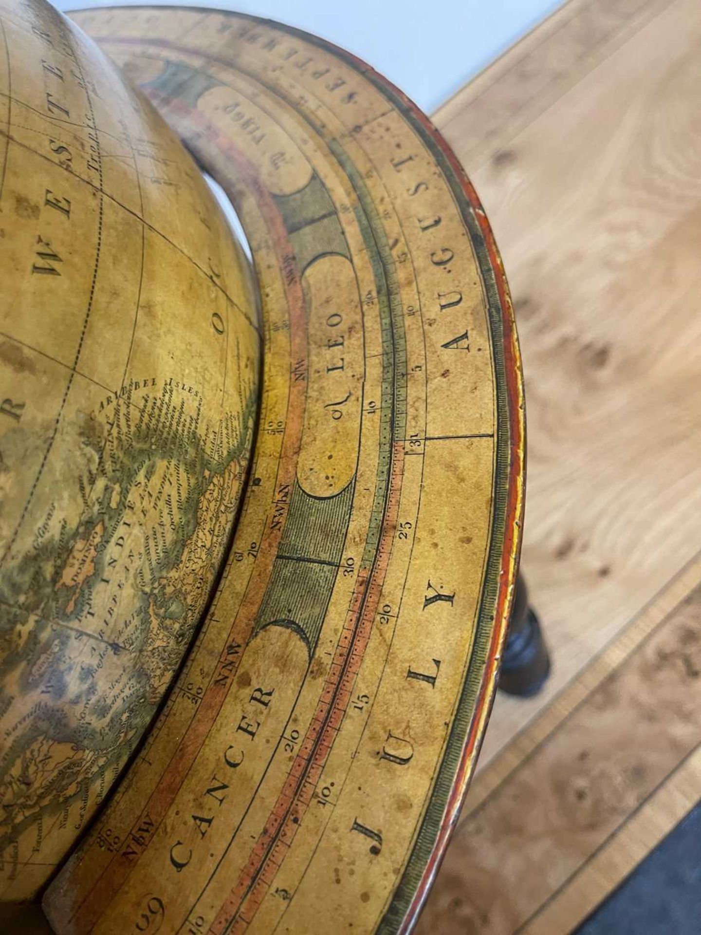 A pair of terrestrial and celestial library globes by J & W Cary, - Bild 22 aus 34