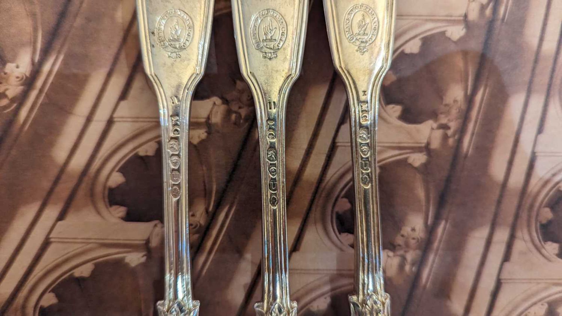 A composed George IV silver flatware service, - Image 45 of 46