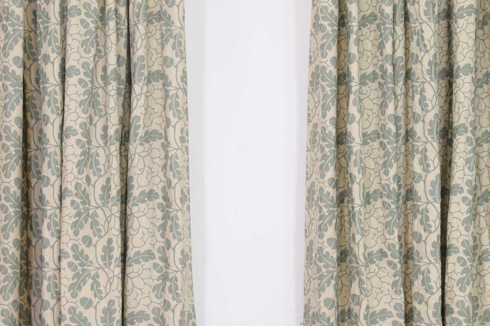 Two pairs of 'Oak Leaves' curtains by Robert Kime, - Image 7 of 14