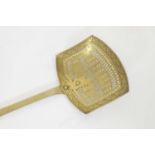 An Aesthetic Period brass skimmer,