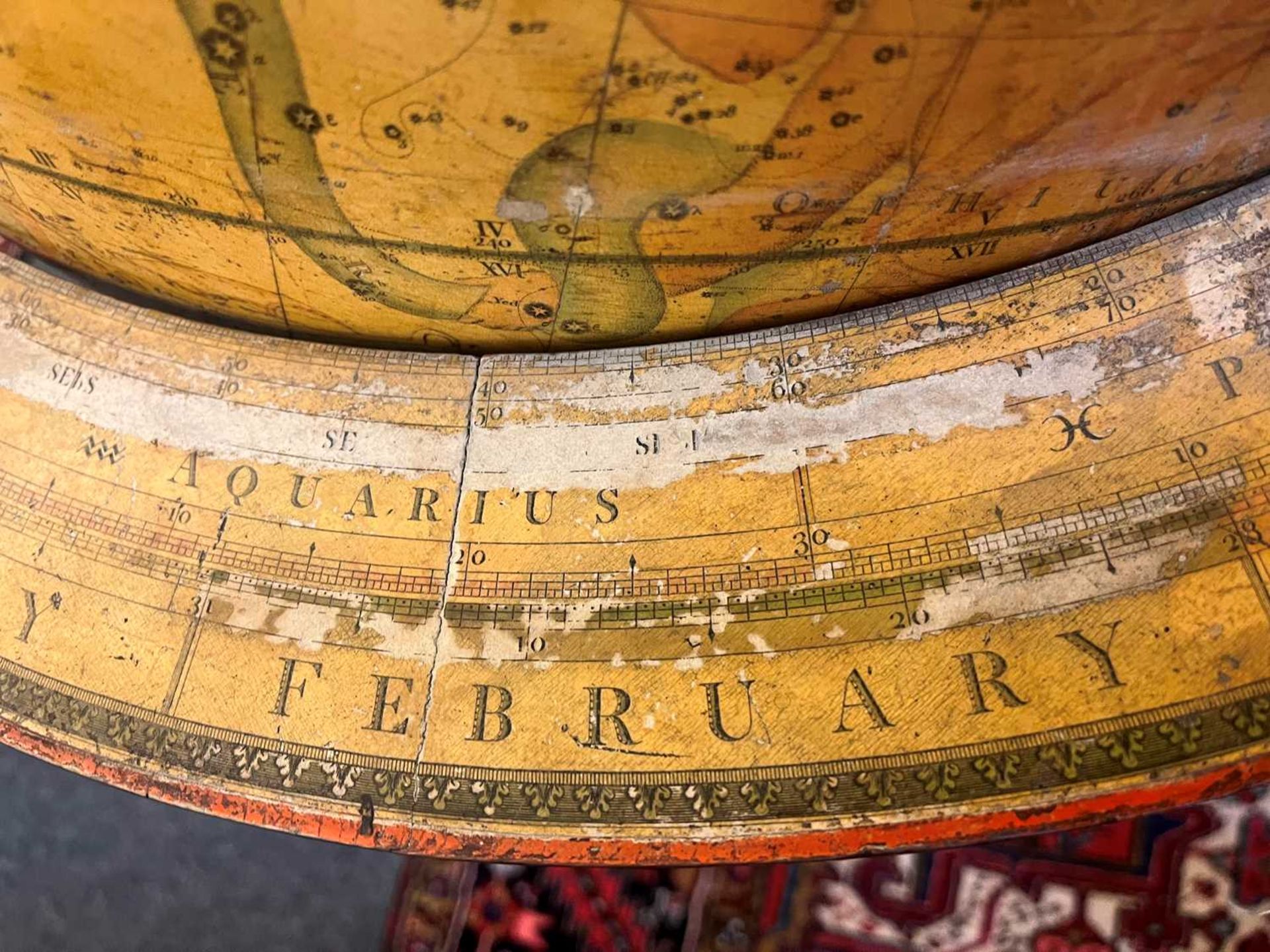 A large celestial library globe by J & W Cary, - Bild 31 aus 84