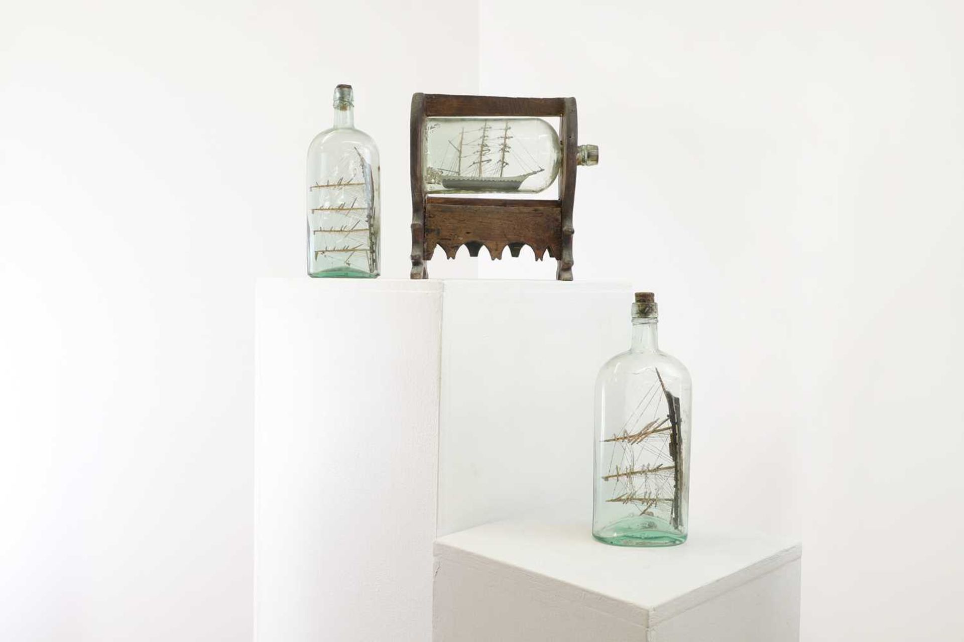 A group of three ships in bottles, - Image 2 of 28