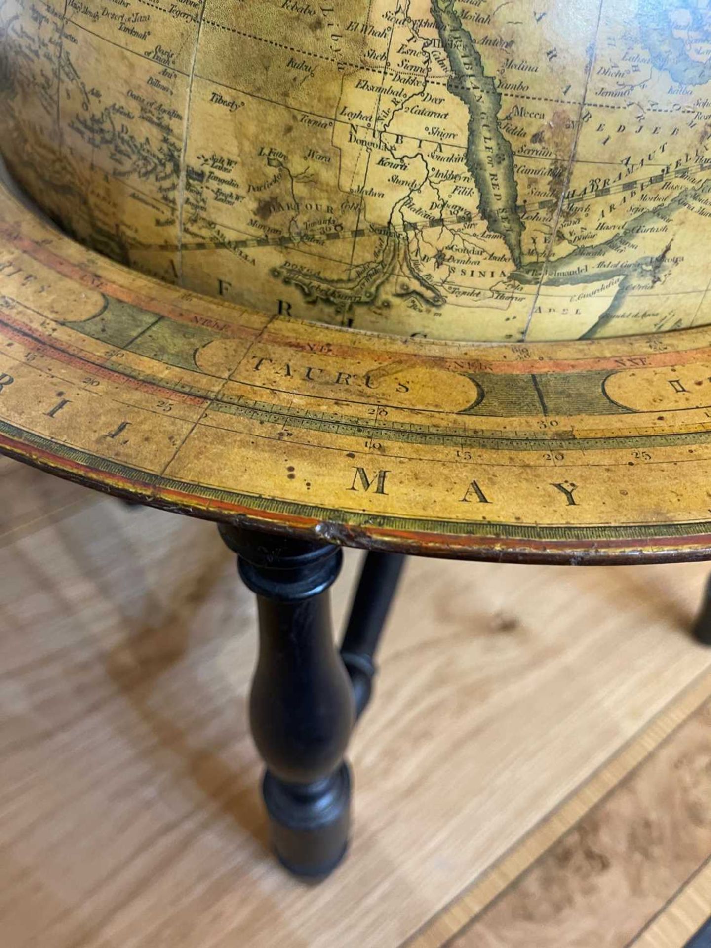 A pair of terrestrial and celestial library globes by J & W Cary, - Bild 13 aus 34