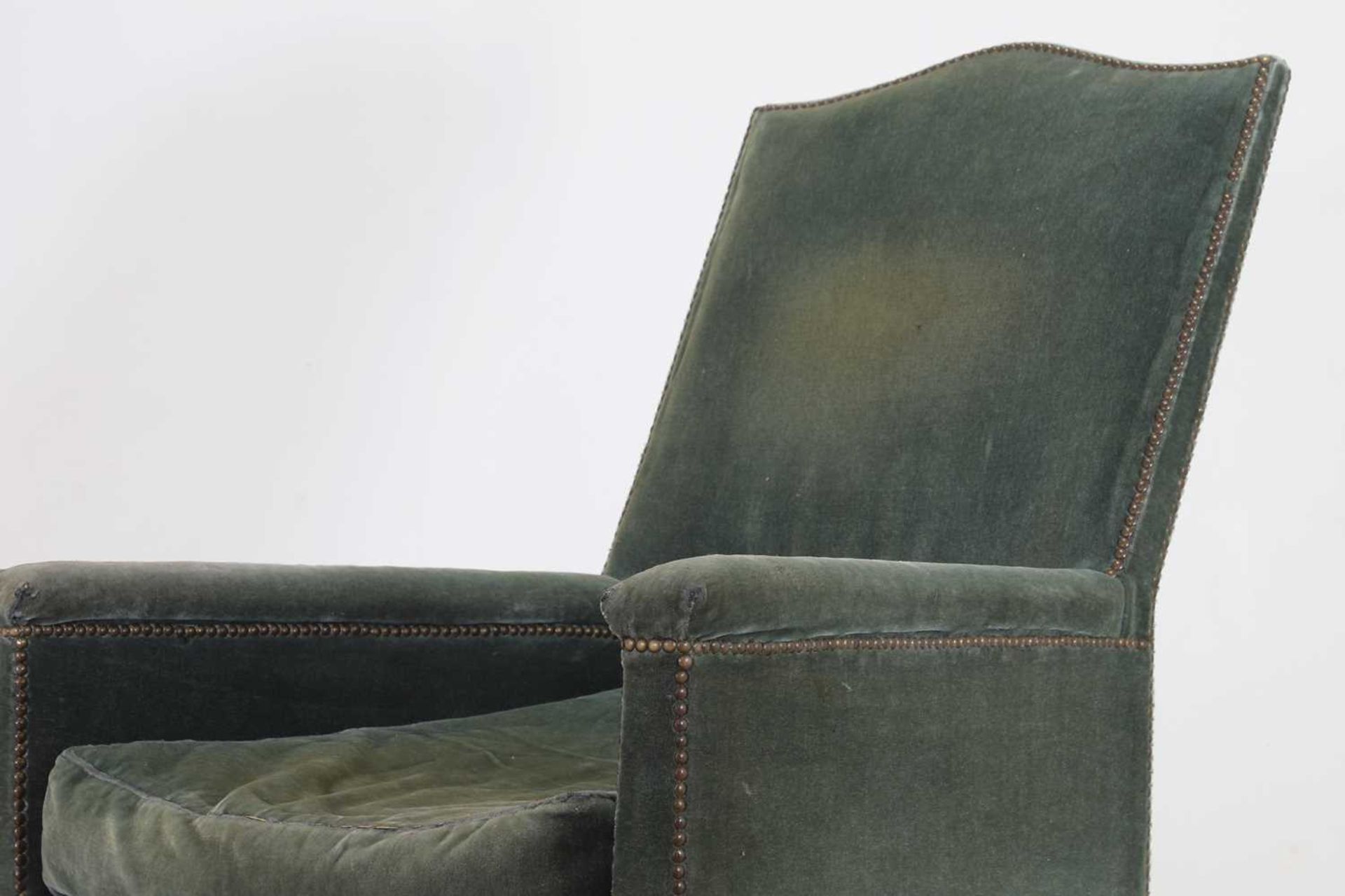 A large beech armchair in the Louis XV taste, - Bild 9 aus 20