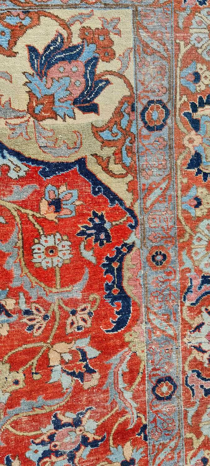 A Heriz wool carpet, - Image 20 of 25