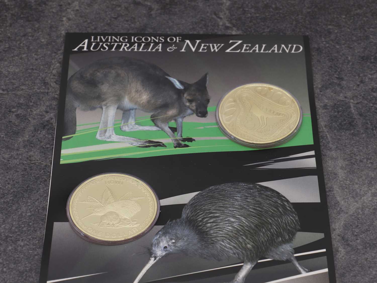 A collection of uncirculated Australian New Zealand mint coins, - Image 13 of 18